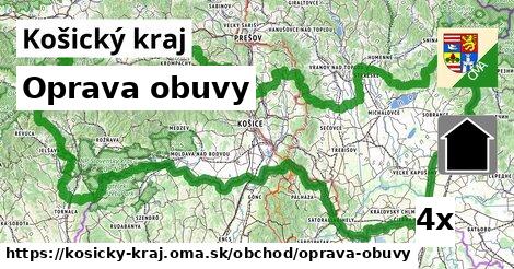 oprava obuvy v Košický kraj
