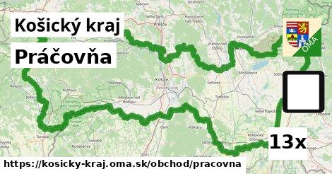 Práčovňa, Košický kraj