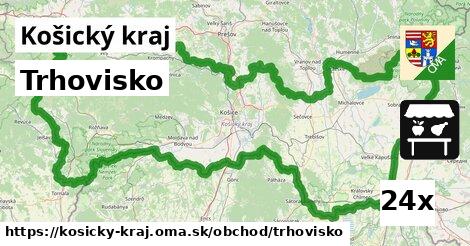 Trhovisko, Košický kraj