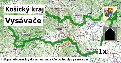 Vysávače, Košický kraj