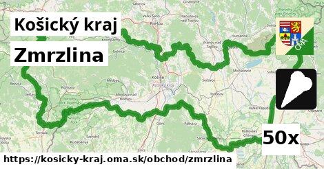 Zmrzlina, Košický kraj