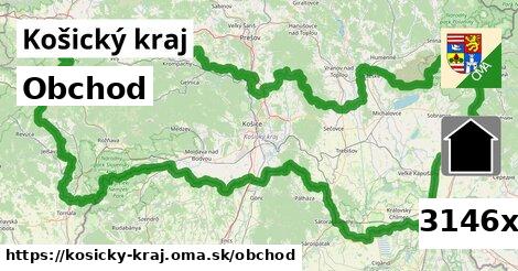 obchod v Košický kraj