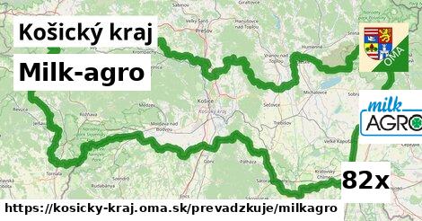 Milk-agro, Košický kraj