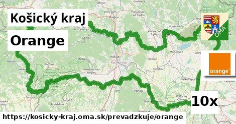 Orange, Košický kraj