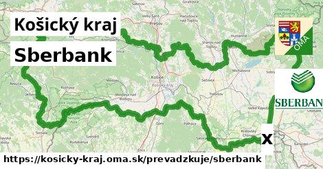 Sberbank, Košický kraj