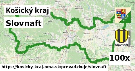 Slovnaft, Košický kraj