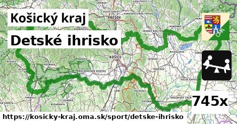 detské ihrisko v Košický kraj