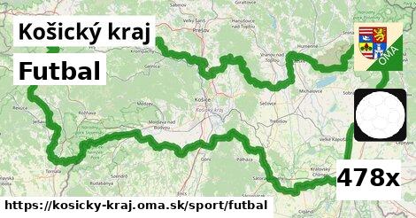 Futbal, Košický kraj