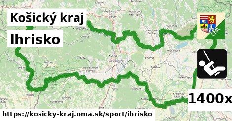 Ihrisko, Košický kraj