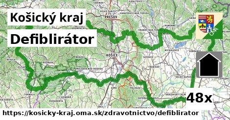 Defiblirátor, Košický kraj