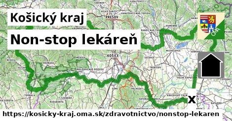 Non-stop lekáreň, Košický kraj