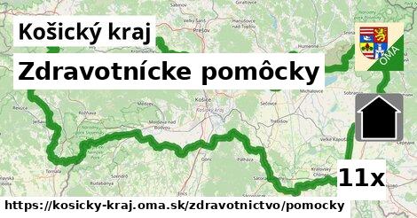 Zdravotnícke pomôcky, Košický kraj