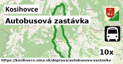 Autobusová zastávka, Kosihovce