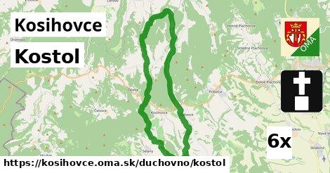 Kostol, Kosihovce