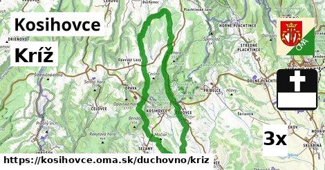 Kríž, Kosihovce