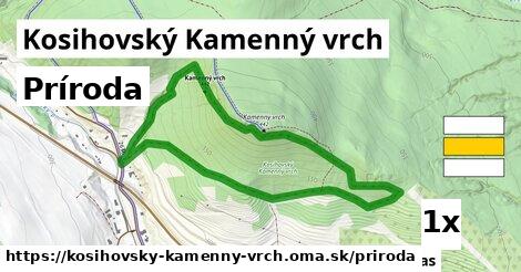 príroda v Kosihovský Kamenný vrch