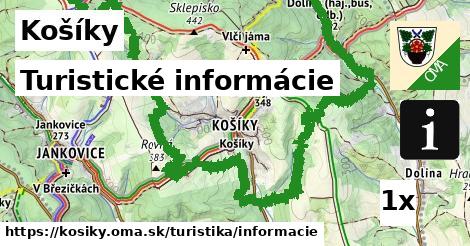 Turistické informácie, Košíky