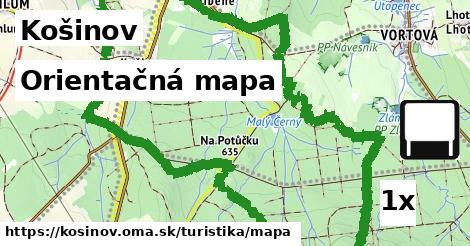 Orientačná mapa, Košinov