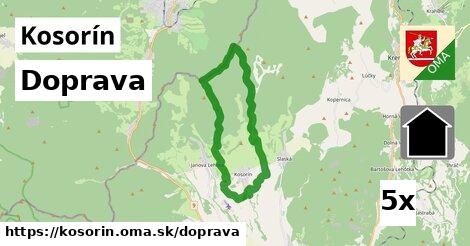 doprava v Kosorín