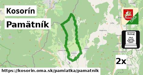 Pamätník, Kosorín