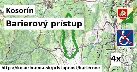 Barierový prístup, Kosorín