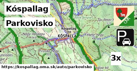 Parkovisko, Kóspallag