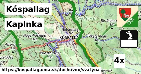 Kaplnka, Kóspallag