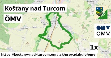 ÖMV, Košťany nad Turcom