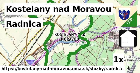 Radnica, Kostelany nad Moravou