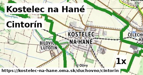 Cintorín, Kostelec na Hané
