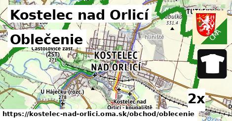 Oblečenie, Kostelec nad Orlicí