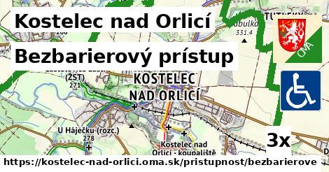 Bezbarierový prístup, Kostelec nad Orlicí