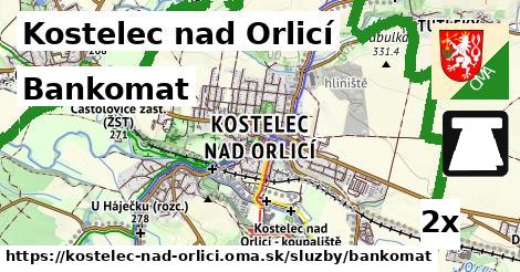 Bankomat, Kostelec nad Orlicí