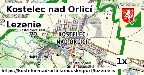 Lezenie, Kostelec nad Orlicí