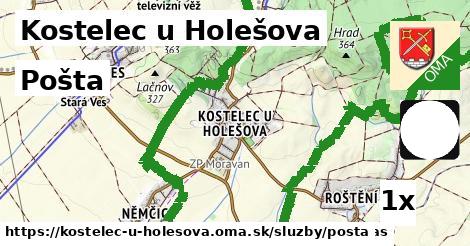 Pošta, Kostelec u Holešova