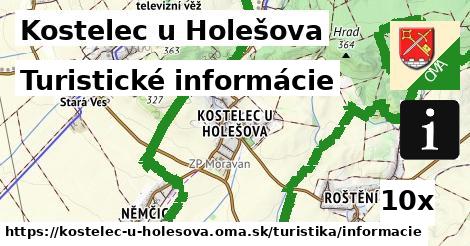 Turistické informácie, Kostelec u Holešova