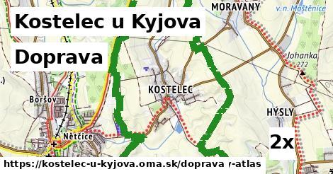 doprava v Kostelec u Kyjova