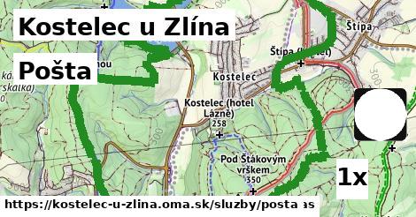 Pošta, Kostelec u Zlína