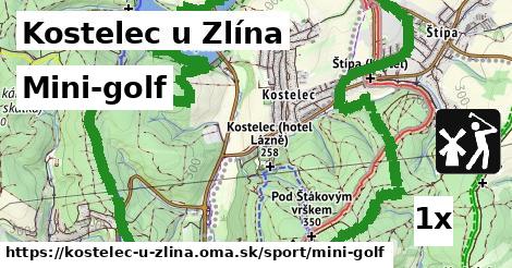 mini-golf v Kostelec u Zlína