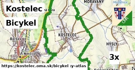 bicykel v Kostelec