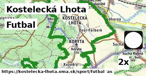 futbal v Kostelecká Lhota