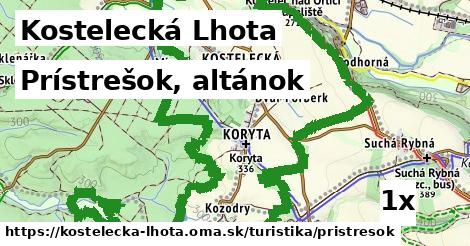 Prístrešok, altánok, Kostelecká Lhota