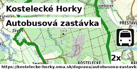 Autobusová zastávka, Kostelecké Horky