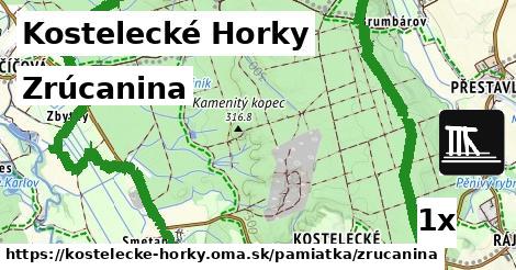 Zrúcanina, Kostelecké Horky