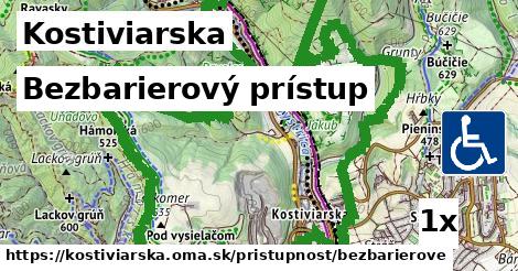 Bezbarierový prístup, Kostiviarska