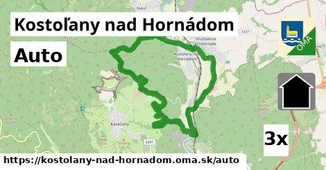 auto v Kostoľany nad Hornádom