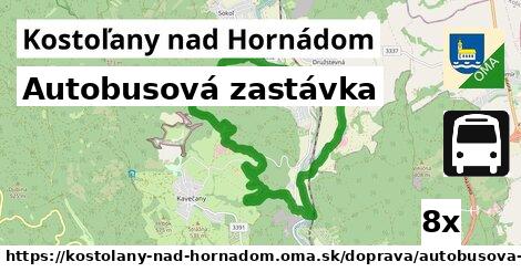 Autobusová zastávka, Kostoľany nad Hornádom