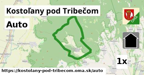 auto v Kostoľany pod Tribečom