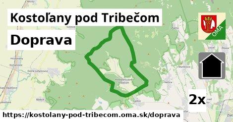 doprava v Kostoľany pod Tribečom