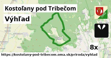 Výhľad, Kostoľany pod Tribečom